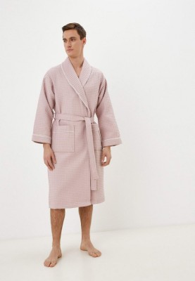 Герман (пудра) S Халат вафельный