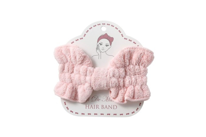 Повязка для волос №5 (розовая)