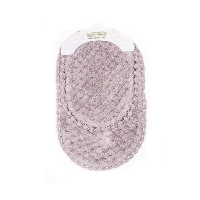 ZELDA (мокко) Набор ков. для ванной кружевной 60х100 и 50х70