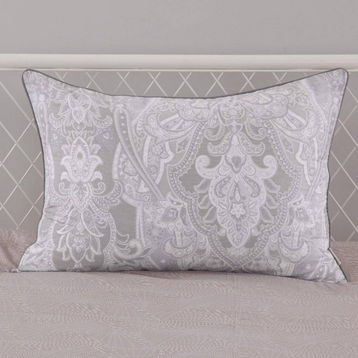 Вавилон (серый) Комплект постельного белья сатин 1.6