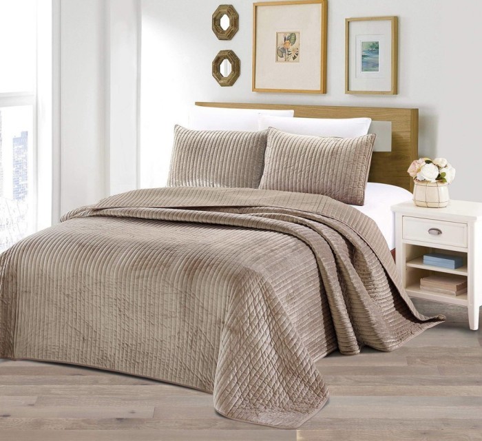 SofiDeMarco Вельмонт (беж) 230х250 Покрывало