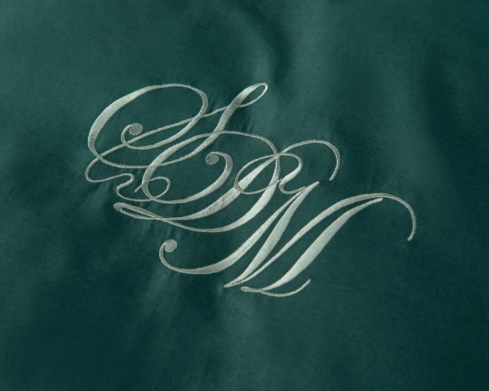 Джонатан (малахит) Комплект постельного белья сатин Евро 4н