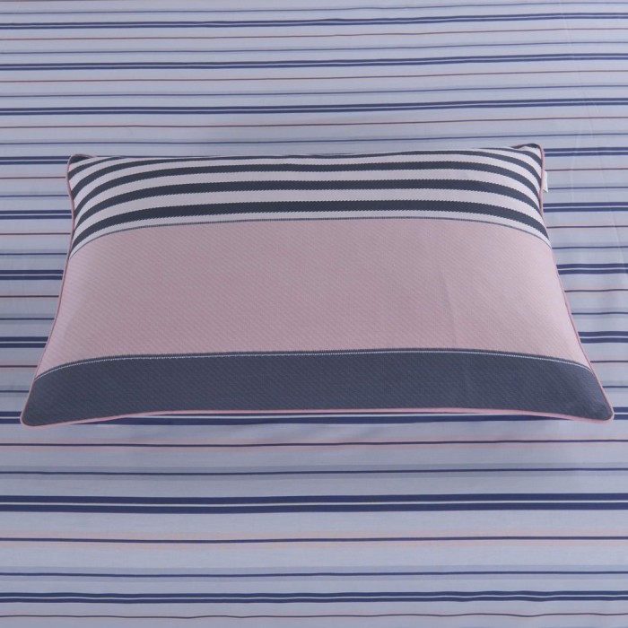 Анжело (персик) Комплект постельного белья сатин Евро 4н