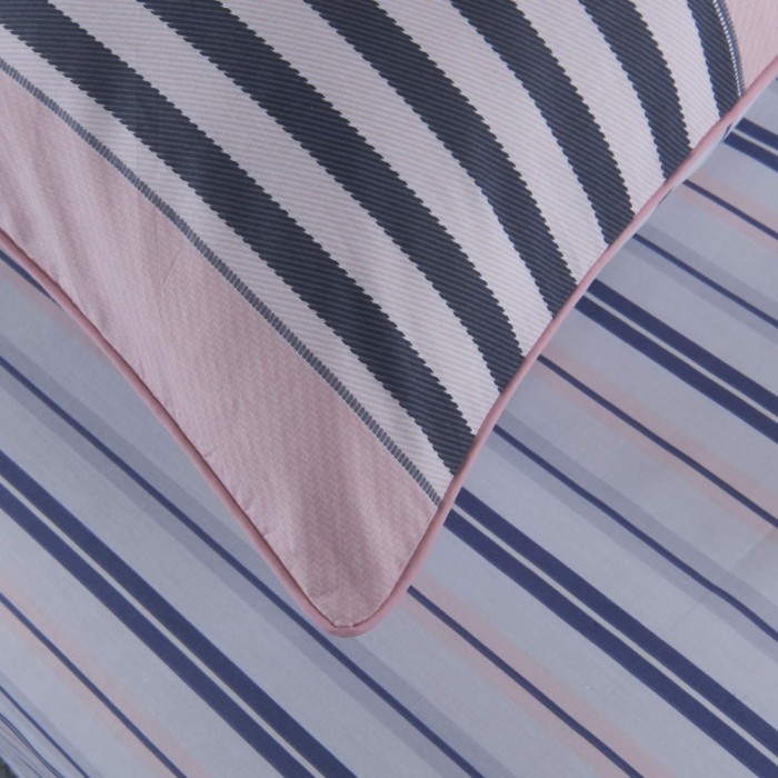 Анжело (персик) Комплект постельного белья сатин Евро 4н