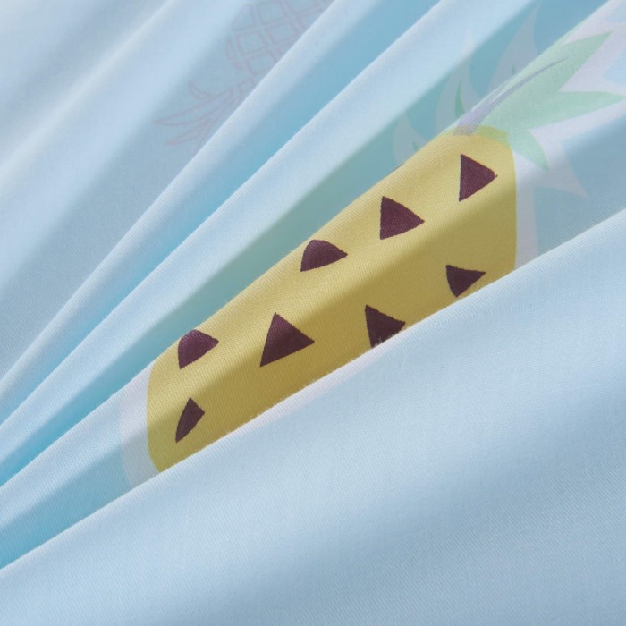 Ананасик (голубой) Комплект постельного белья детский