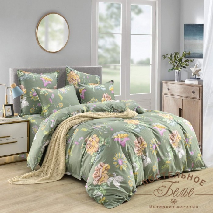 Клотильда Комплект постельного белья сатин 7Е