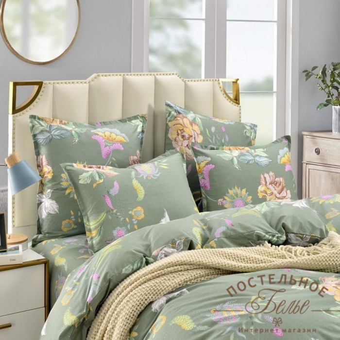 Клотильда Комплект постельного белья сатин 7Е