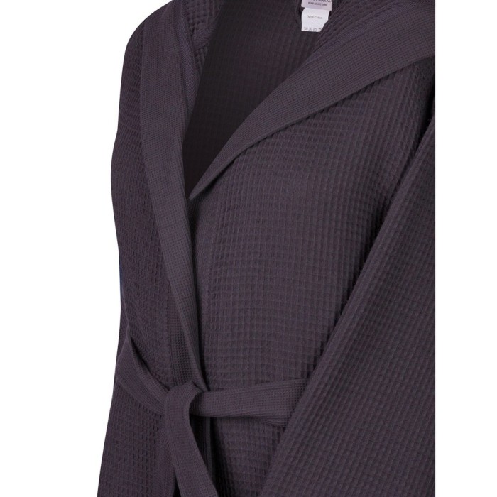 Гамлет (антрацит) S Мужской Халат с капюшоном