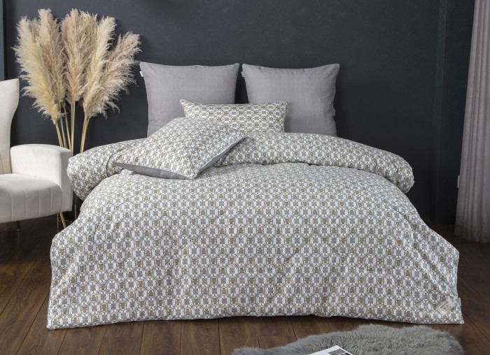 Комплекты для сна Даллас (графит деним) ABC Cotton Евро