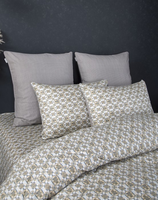 Комплекты для сна Даллас (графит деним) ABC Cotton Евро