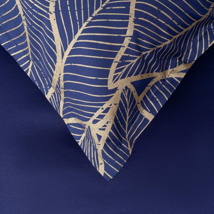 Беверли (синий) Комплект постельного белья Евро Макси 2н