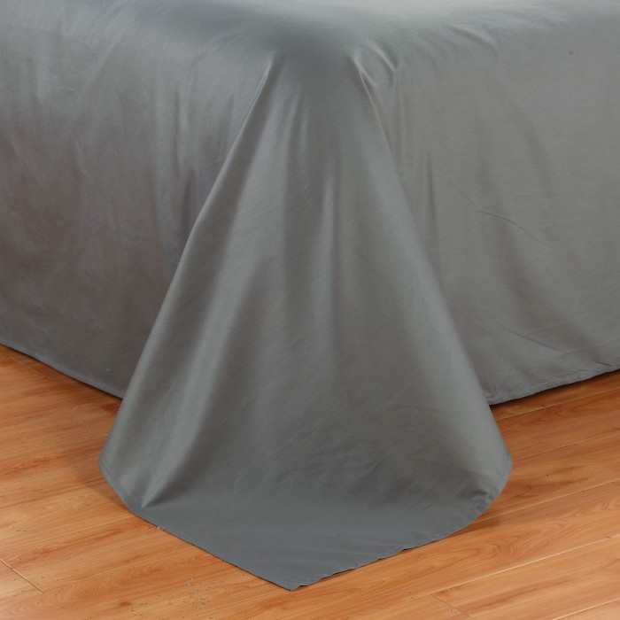 Джонатан (темно серый) Комплект постельного белья сатин Евро 4н