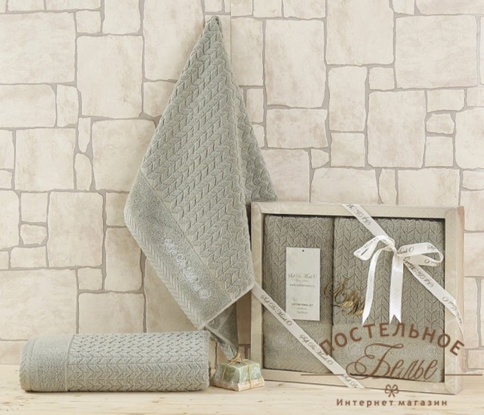 EBRU (ментол) 50x90-70х140 Комп. полотенец