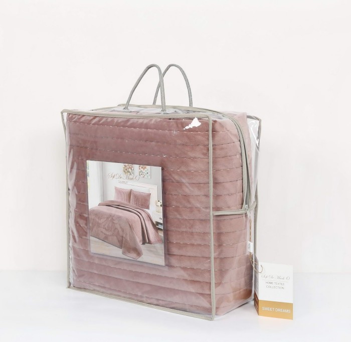 Вельмонт (пепел.роза) 230х250 Покрывало