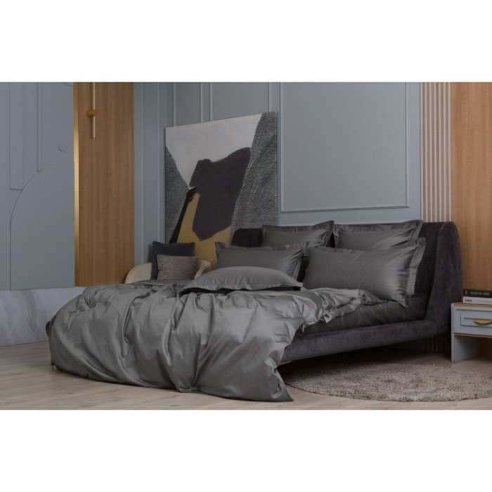 Простыня на резинке Graphite Allure Grass 140х200x40