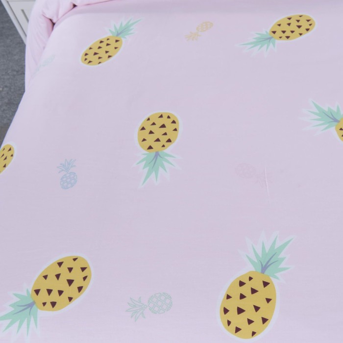 Ананасик (розовый) Комплект постельного белья детский