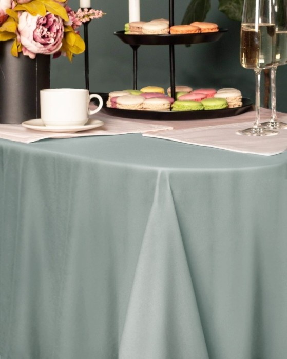 Серенити олива Скатерть круглая 160см