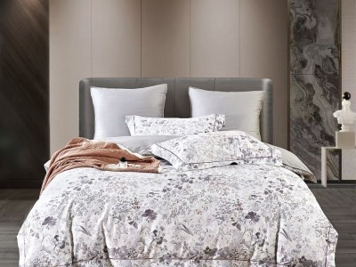 Комплект постельного белья Евро, египетский хлопок Premium 2255-6