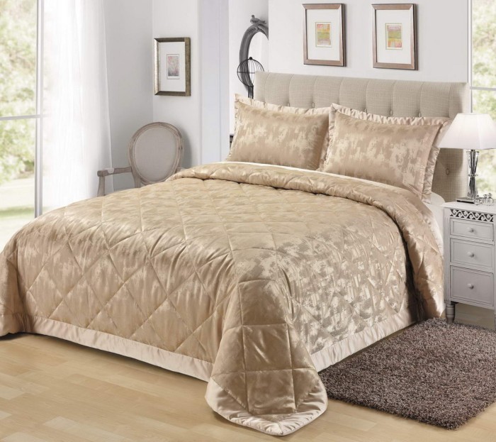 Харпер (беж) Покрывало 240х260