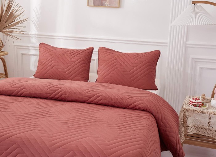 Мориц (терракот) Покрывало 160х220