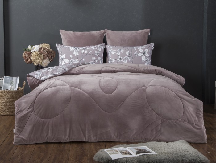 Комплекты для сна Мартина (лаванда жемчуг) ABC Cotton Евро