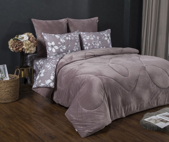 Комплекты для сна Мартина (лаванда жемчуг) ABC Cotton Евро