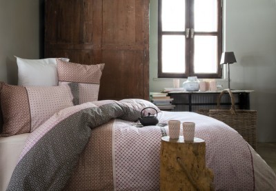 FREY Постельное белье пудра ранфорс, 140ТС, 100% хлопок, полуторное