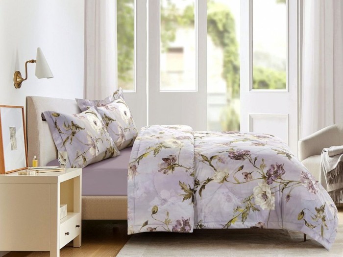 Комплект с 2-мя летними одеялами семейный из египетского хлопка Premium 160х220 см, 2367-2OSP 