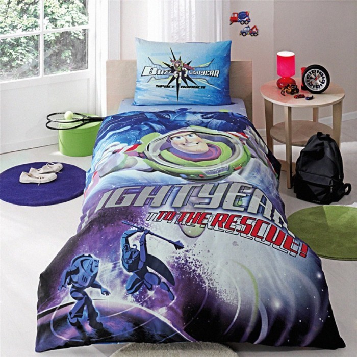 Постельное белье ТАС RANFORCE детский (3-12) Disney 1,5 сп. TOY STORY 3, голубой