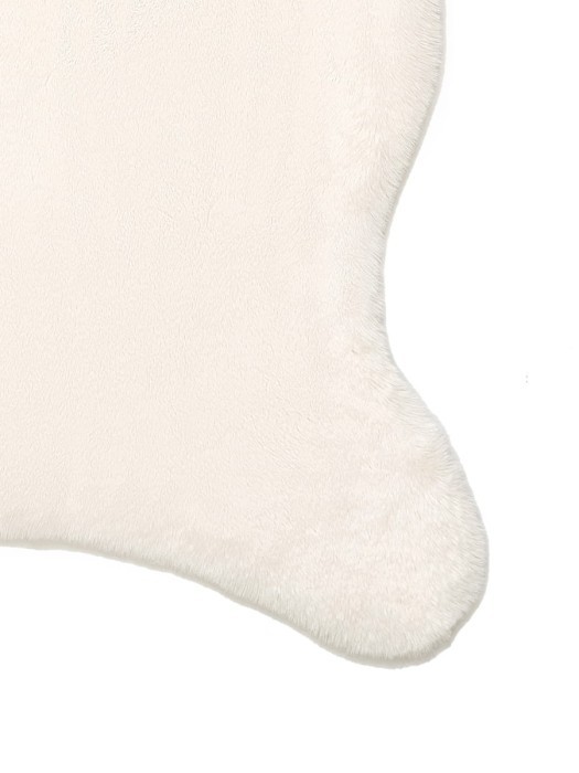 Ковер Arya Кролик Искусственный мех 70X105 Atlas Кремовый Кремовый