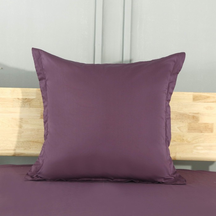 Джонатан (темно фиолет) Комплект постельного белья сатин Евро 4н