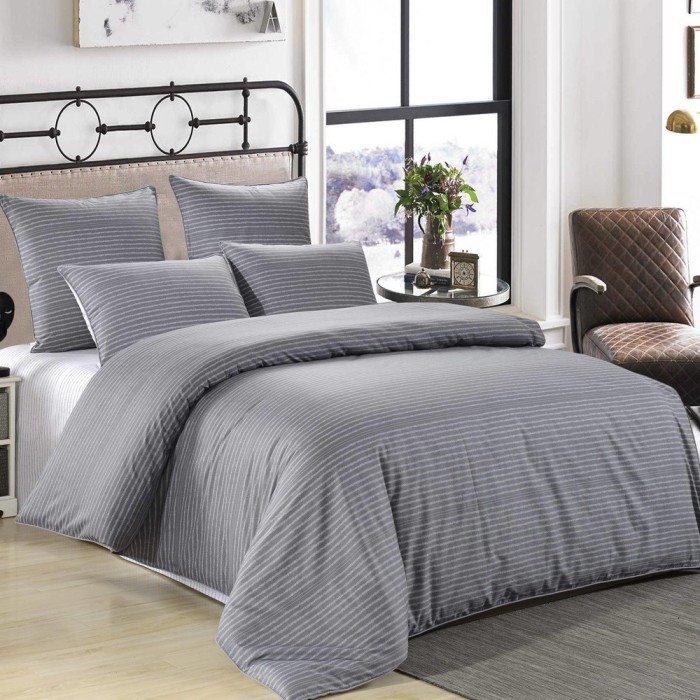 Грасс (серый) Комплект постельного белья сатин 7Е