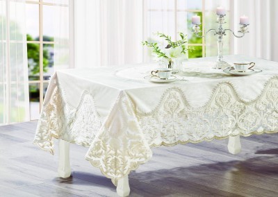 Клименция (беж) Скатерть 180х280