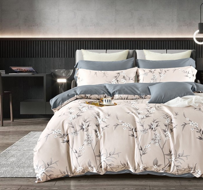 Постельное белье Египетский хлопок евро 4 наволочки TIS07-876