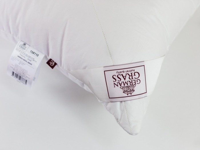 Подушка MERINO WOOL GRASS регулируемая 50х68