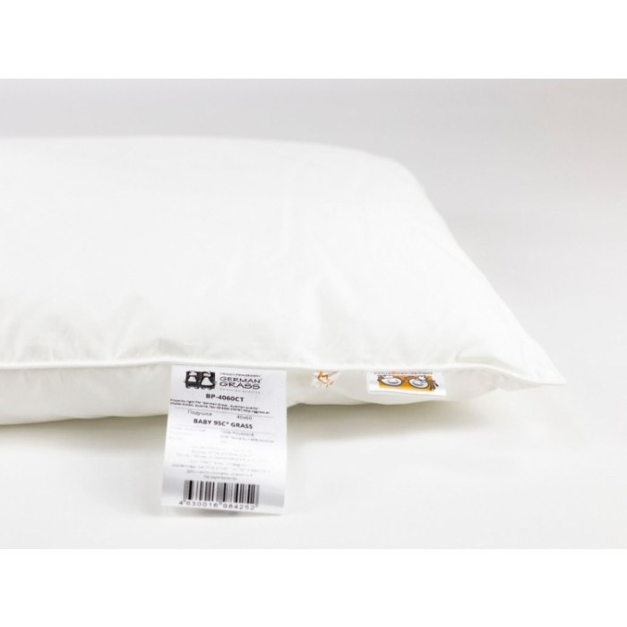 Подушка  BABY 95C° GRASS 40 х 60 мягкая (тенсель/хлопок)