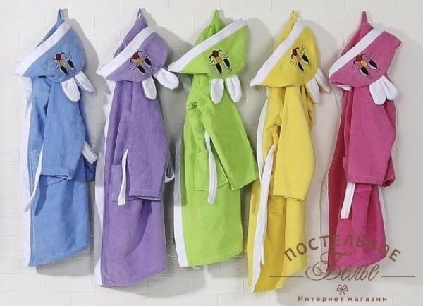 Халаты детские мультибренд Zaychik beg-7/8 (110-116 см)