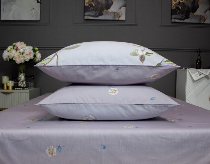 Комплекты постельного белья  Зарина (пыльная роза) Евро