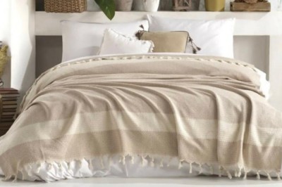 Покрывало ALISA цвет бежевый (Beige)