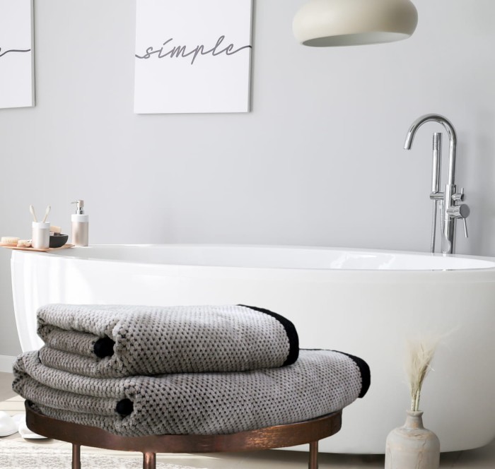 Полотенце велюровое Arya Jose 50x90 Бежевый