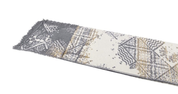 Плед Arya Хлопок Sandy Синий, Серый