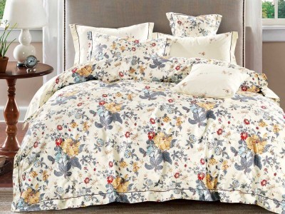 Постельное белье Asabella 1484-6 евро печатный сатин