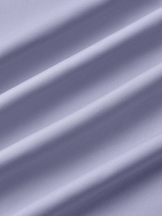 Постельное белье Arya из Oднотонного Сатина Семейный 160x220 Vip Лиловый