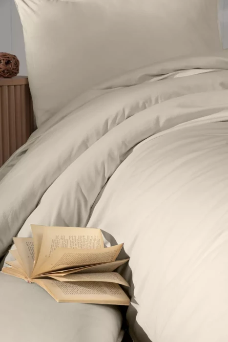 Постельное Белье Arya Natural Stone Washed 160x220 Бежевый