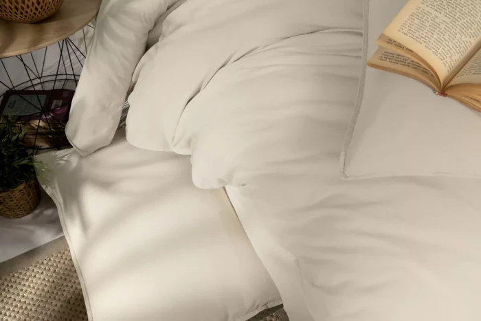 Постельное Белье Arya Natural Stone Washed 160x220 Бежевый