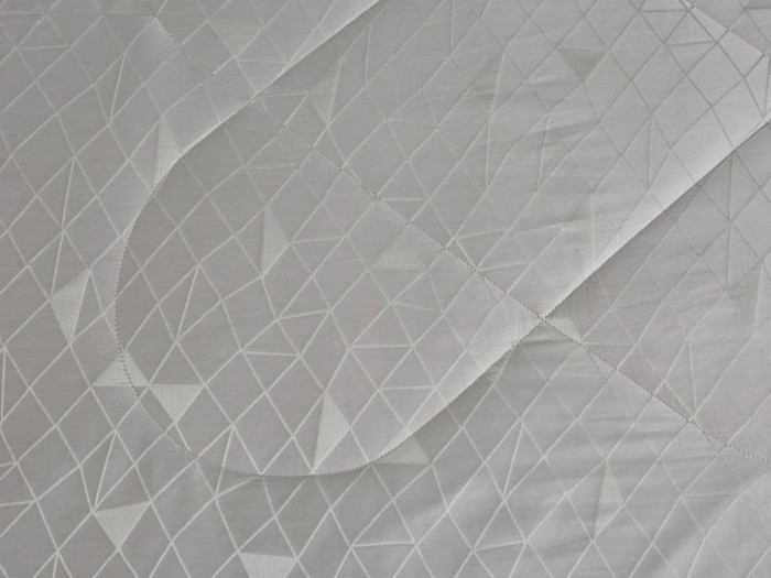 Комплект евро с летним одеялом из хлопкового жаккарда 200х220 см, 1385-OMP