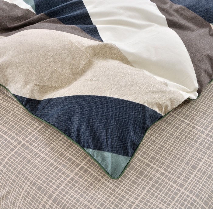 Арландо (беж) Комплект постельного белья сатин Евро 4н