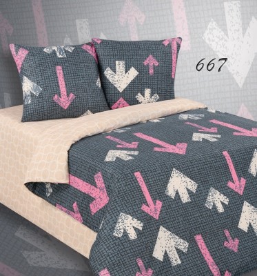 Комплект постельного белья Семейный Поплин 70х70-2шт ПА-4-667