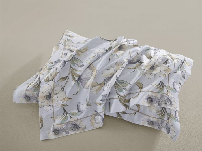 Комплект постельного белья 1,5-спальный, сатин с лазерной печатью 2345-4S 