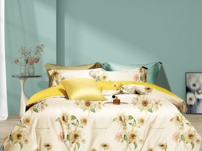 Постельное белье Asabella 2000-6 евро печатный сатин